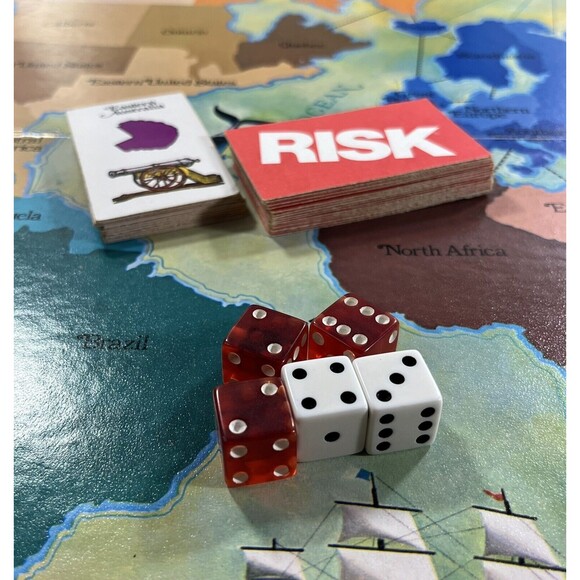Vintage 1980 RISK World Conquest Parker Brothers Board Game Complete - Picture 9 of 16